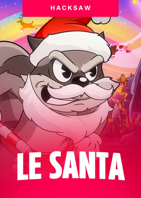 Omslagillustratie voor Le Santa