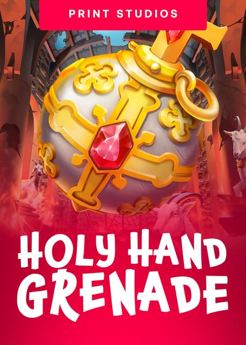 Omslagillustratie voor Holy Hand Grenade